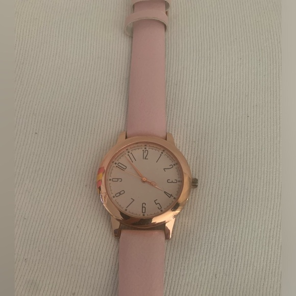 New Rose Tone Pink Watch, Never Worn, Needs Battery - Picture 2 of 5